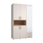 Ντουλαπα Donald 3k2f1o h227 Cashmere/Artisan Oak Χρωμα 135x57x227εκ