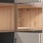 Ντουλαπα Donald 4k2f1o h227 Cashemere/Artisan Oak Χρωμα 179x57x227εκ - Image 6