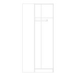 Ντουλαπα Fylliana Prime 2κ Cashmere Χρωμα 80x52x205εκ - Image 2