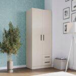 Ντουλαπα Fylliana Prime 2κ Kf 18 Cashmere Χρωμα 80x52x205εκ - Image 2