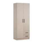 Ντουλαπα Fylliana Prime 2κ Kf 18 Cashmere Χρωμα 80x52x205εκ - Image 3