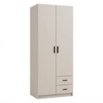 Ντουλαπα Fylliana Prime 2κ Kf Cashmere Χρωμα 80x52x205εκ