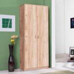 Ντουλαπα Hana 2κ Grey Oak 80x52x205εκ - Image 2
