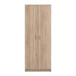 Ντουλαπα Hana 2κ Sonoma 80x52x205εκ - Image 3