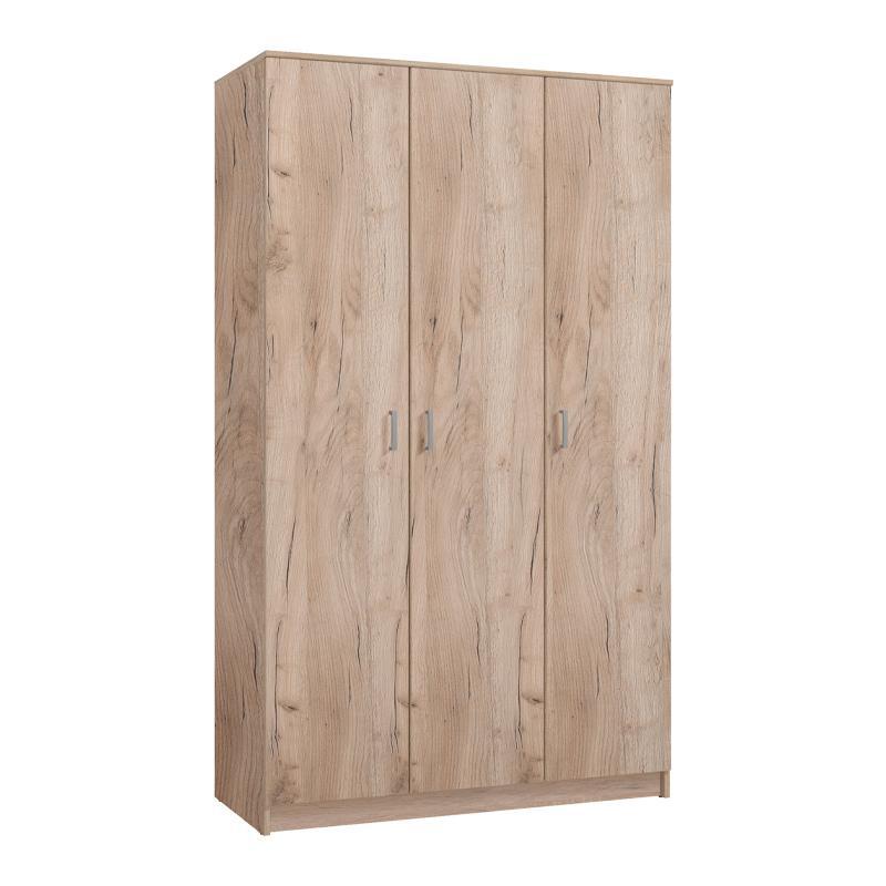 ntoylapa-hana-3k-grey-oak-120522051690018502 Ντουλαπα Hana 3k Grey Oak 120x52x205εκ - Image 1
