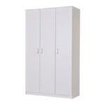 Ντουλαπα Hana 3k Λευκο Χρωμα 120x52x205