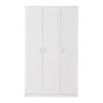 Ντουλαπα Hana 3k Λευκο Χρωμα 120x52x205 - Image 3