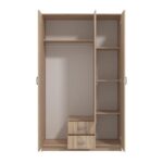 Ντουλαπα Hana 3k2fo Sonoma 120x52x205εκ - Image 4