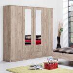 Ντουλαπα Hana 4κ2f2o Grey Oak 160x52x205εκ - Image 2