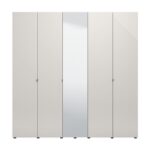 Ντουλαπα Lucca 5k1o h227 Cashmere-Λευκο Χρωμα 224x57x227εκ - Image 3