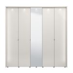 Ντουλαπα Lucca 5k1o h227 Cashmere-Λευκο Χρωμα 224x57x227εκ - Image 4