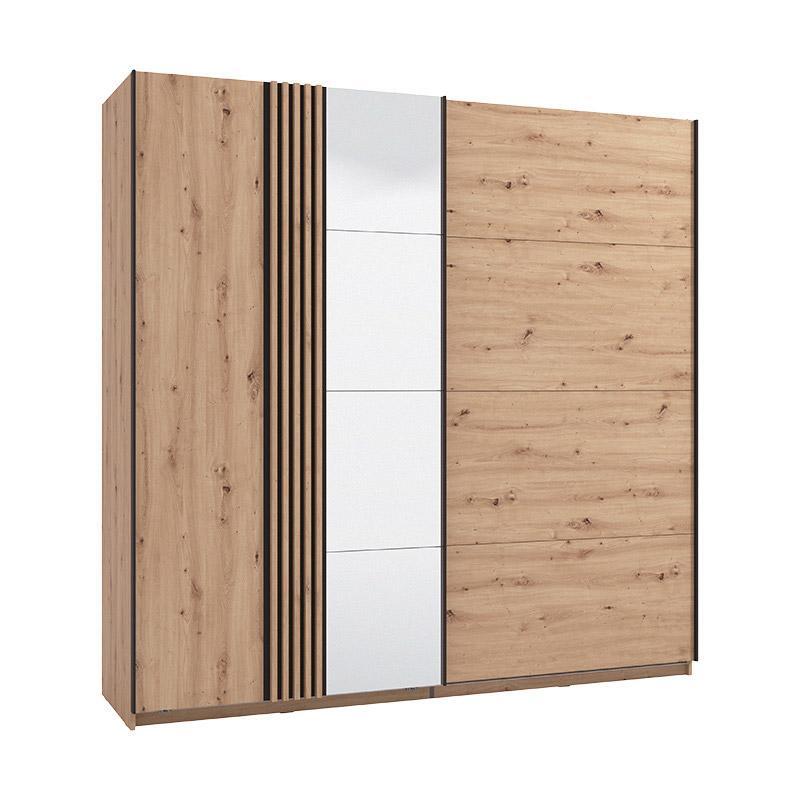 ntoylapa-me-kathrefti-ascalon-220-og-h217-artisan-mayro-chroma-220x61x217ek1716557402 Ντουλαπα Με Καθρεφτη Ascalon 220 Og H217 Artisan-Μαυρο Χρωμα 220x61x217εκ - Image 1