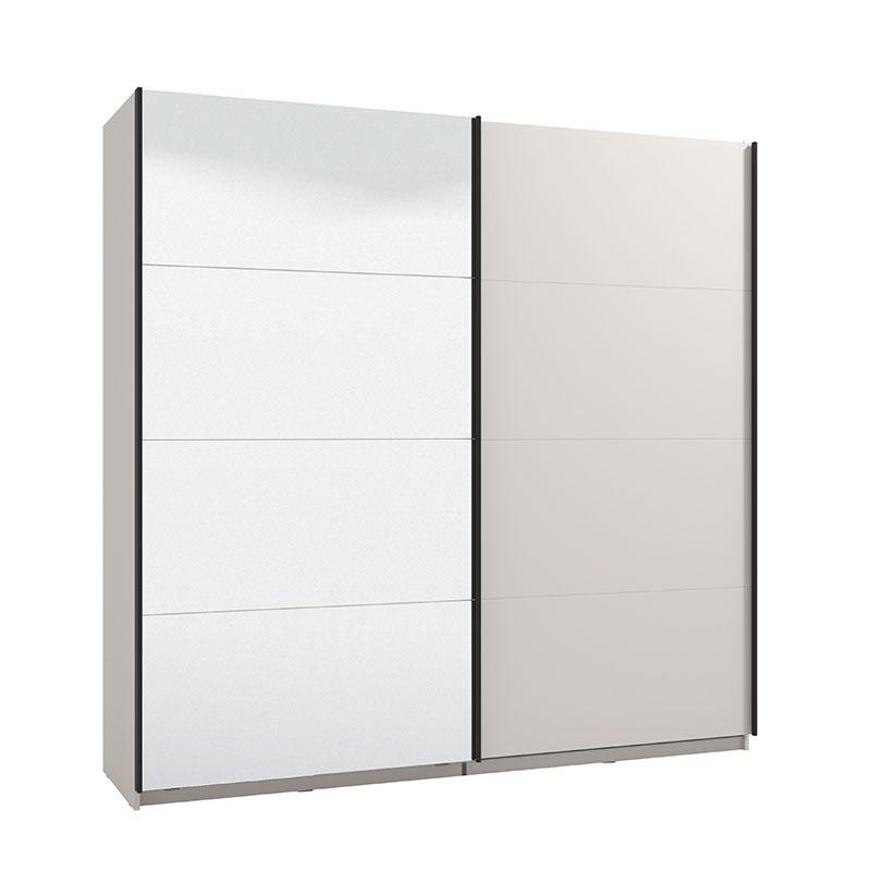 ntoylapa-me-kathrefti-lucca-220-og-h217-cashmere-chroma-220x61x217ek1715861701 Ντουλαπα Με Καθρεφτη Lucca 220 Og H217 Cashmere Χρωμα 220x61x217εκ - Image 1