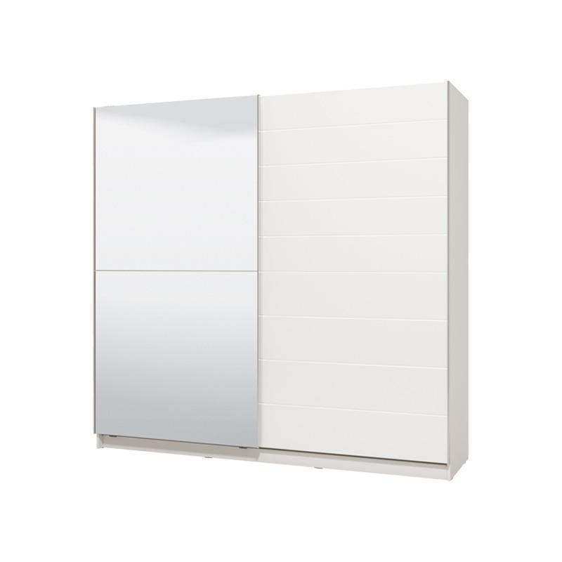 ntoylapa-mondego-220-og-me-kathrefti-leyki-leyki-laka-2176252101666775708 Ντουλαπα Mondego 220 Og Με Καθρεφτη Λευκη-Λευκη Λακα 217x62.5x210εκ - Image 1