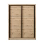 Ντουλαπα Navara 165 Artisan Oak 166x60x215,5 - Image 3