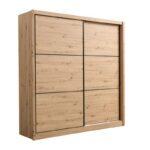 Ντουλαπα Navara 215 Αrtisan Oak 213x60x215,5εκ