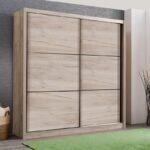 Ντουλαπα Navara 215 Grey Oak 213x60x215,5εκ - Image 2