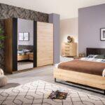 Ντουλαπα Sardinia 220 Og Artisan Oak / Μαυρο 217x62.5x210εκ - Image 2