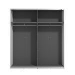 Ντουλαπα Veymont 200 Og h217 Λευκο Χρωμα 195x61x218εκ - Image 4