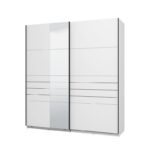 Ντουλαπα Veymont 200 Og h217 Λευκο Χρωμα 195x61x218εκ - Image 5