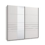 Ντουλαπα Veymont 220 Og h217 Λευκο Χρωμα 220x61x218εκ