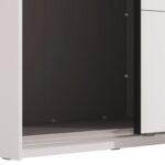 Ντουλαπα Veymont 220 Og h217 Λευκο Χρωμα 220x61x218εκ - Image 5
