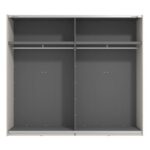 Ντουλαπα Veymont 245 Og h217 Cashmere Χρωμα 245x61x218εκ - Image 4