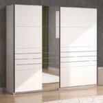 Ντουλαπα Veymont 245 Og h217 Λευκο Χρωμα 245x61x218εκ - Image 2