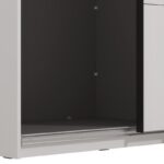 Ντουλαπα Veymont 270 Og h217 Λευκο Χρωμα 267x61x218εκ - Image 5