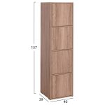 Ντουλαπι Soriano HM9940.11 Sonama Oak Μελαμινη 40x39-41x157υεκ. - Image 2