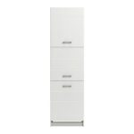 Ντουλαπι Κουζινας Diva Bd 60 Λευκη/Λευκη Λακα 60x57,5x214,5εκ - Image 3