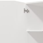 Ντουλαπι Κουζινας Rajna Bd 60 Λευκο 60x58x214εκ - Image 5