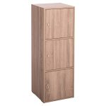 Ντουλαπι Με 3 Αποθ. Χωρους Soriano HM9939.11 Sonama Oak Μελαμινη 40x39x119υεκ.