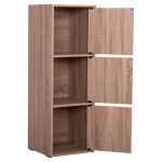 Ντουλαπι Με 3 Αποθ. Χωρους Soriano HM9939.11 Sonama Oak Μελαμινη 40x39x119υεκ. - Image 8
