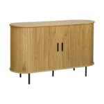 Κομοτα-Μπουφες Fylliana Curve Sonoma Χρωμα 120x40x75εκ