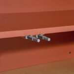 Οβαλ Μπουφες Fylliana Elington Φυσικο-Πορτοκαλι 160x40x80εκ - Image 8