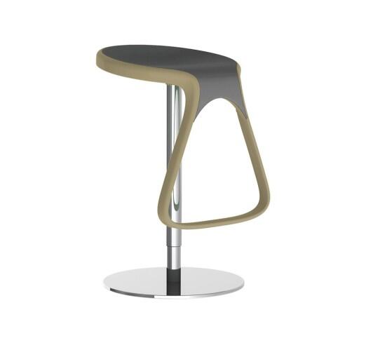 octo-metalliko-skampo-bar-067-9483 Octo cod. 147.52-21/A Περιστρεφόμενο Μεταλλικό Σκαμπό Μπαρ - Image 1