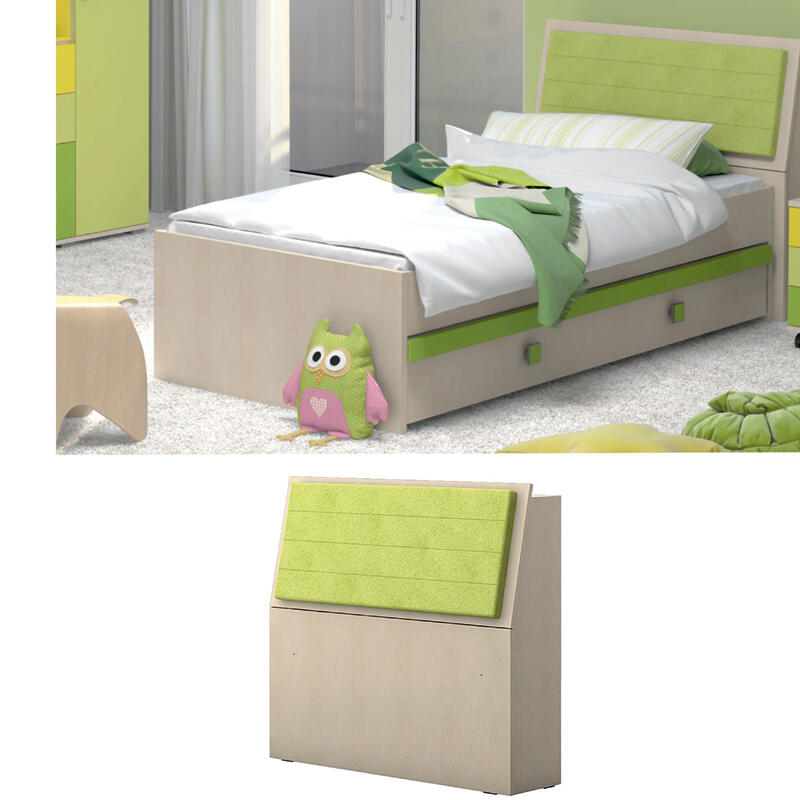 p4860 Αποθηκευτικος Χωρος Κρεβατιου Fylliana Green 103*96*27 - Image 1