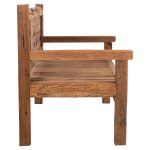 Παγκακι 3θεσιο Threeway HM9454.01 Ανακυκλωμενα Ξυλα Μιχ 159,5x80x100υεκ. - Image 4