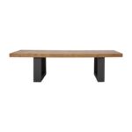 Παγκακι Fylliana Malibu Με Καπλαμα Δρυος Ρουστικ 160x40x45,5εκ