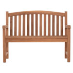 Παγκακι Κηπου 2θεσιο Elena HM6651 Ξυλο Teak--Φυσικο 120x60x95υεκ. - Image 3