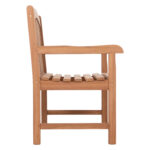 Παγκακι Κηπου 2θεσιο Elena HM6651 Ξυλο Teak--Φυσικο 120x60x95υεκ. - Image 4