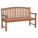 Παγκακι Κηπου 3θεσιο Elena HM18125 Ξυλο Teak--Φυσικο 150x61x95υεκ.
