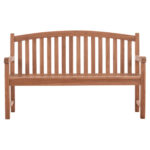 Παγκακι Κηπου 3θεσιο Elena HM18125 Ξυλο Teak--Φυσικο 150x61x95υεκ. - Image 3
