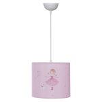 Παιδικο Φωτιστικο Οροφης Υφασματινο Ballerina φ25x21-62 εκ.hm7575.02