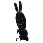 Παιδικος Καθρεφτης Δαπεδου Bunny HM4489.02 MDF Ροζ & Μπλε-Μαυρο Stand 80x162υεκ. - Image 5