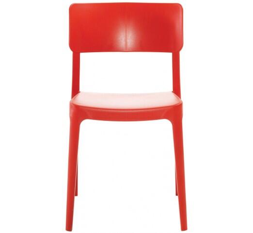 pano-karekla-polypropylene-704-1914 Pano Kαρέκλα Πολυπροπυλενίου Κόκκινη - Image 1