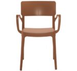 Panora Πολυθρόνα Πολυπροπυλενίου Terracotta - Image 2