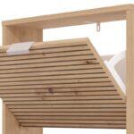 Παπουτσοθηκη Base 13 Artisan Oak-Artisan Oak Με Μαυρες Γραμμες-Μαυρο 58x18x119εκ - Image 5