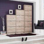 Παπουτσοθηκη Base 13 Grey Oak 58x18x119εκ - Image 2